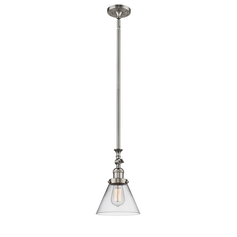 INNOVATIONS LIGHTING 206-G42 FRANKLIN RESTORATION LARGE CONE 8 INCH ONE LIGHT MINI PENDANT