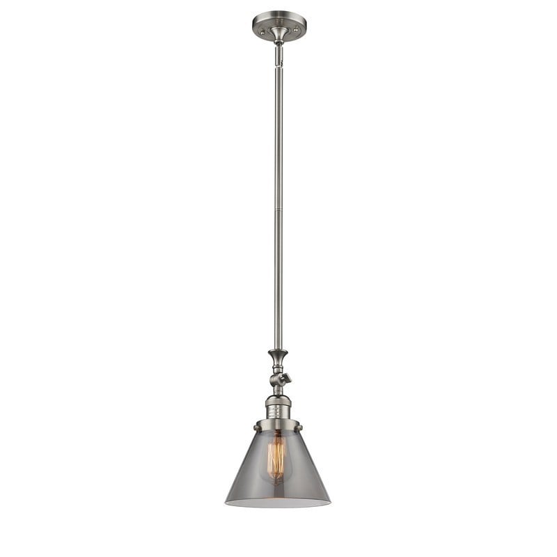 INNOVATIONS LIGHTING 206-G43 FRANKLIN RESTORATION LARGE CONE 8 INCH ONE LIGHT MINI PENDANT