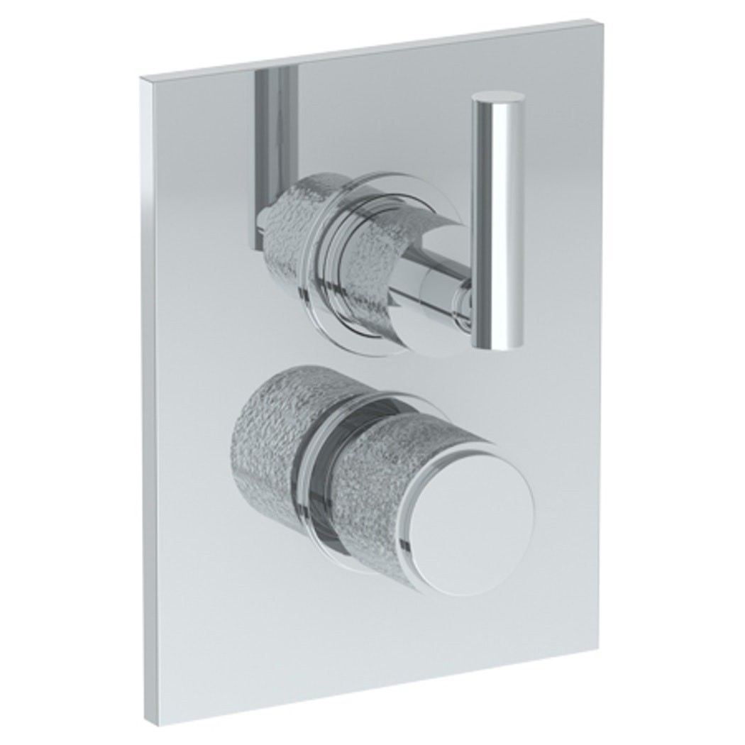 WATERMARK 27-T20 SENSE 6 1/4 X 8 INCH WALL MOUNT THERMOSTATIC SHOWER TRIM WITH BUILT-IN CONTROL
