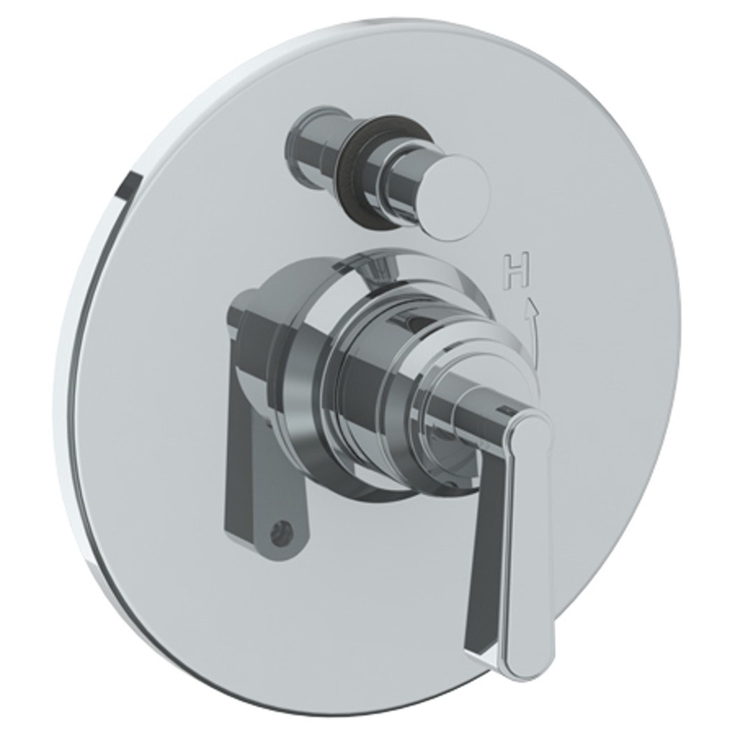 WATERMARK 29-P90 TRANSITIONAL 7 1/2 INCH WALL MOUNT PRESSURE BALANCE SHOWER TRIM WITH DIVERTER