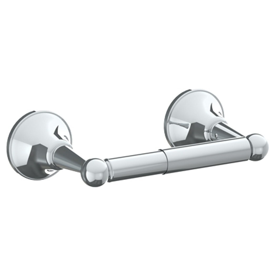 WATERMARK 313-0.4 YORK 8 3/8 INCH WALL MOUNT DOUBLE POST TOILET PAPER HOLDER