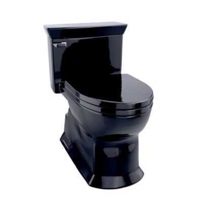 TOTO MS964214CEF#51 ECO SOIREE ONE PIECE ELONGATED 1.28 GPF ADA TOILET WITH DOUBLE CYCLONE FLUSH SYSTEM - SOFT CLOSE SEAT INCLUDED