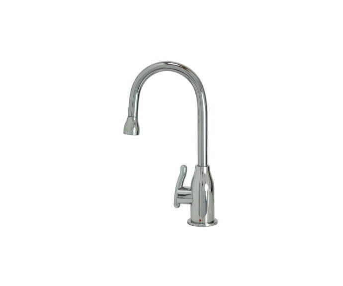 MOUNTAIN PLUMBING MT1800-NL FRANCIS ANTHONY HOT WATER FAUCET WITH MODERN CURVED BODY
