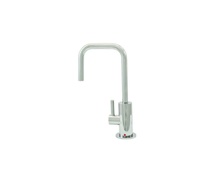 MOUNTAIN PLUMBING MT1830-NL FRANCIS ANTHONY 90 DEGREE HOT WATER FAUCET WITH CONTEMPORARY ROUND BODY