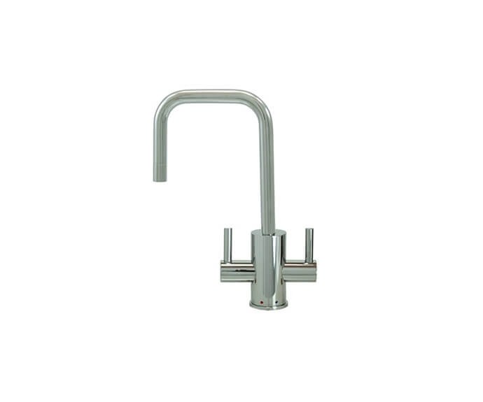 MOUNTAIN PLUMBING MT1831-NL FRANCIS ANTHONY 90 DEGREE HOT AND COLD WATER FAUCET WITH CONTEMPORARY ROUND BODY