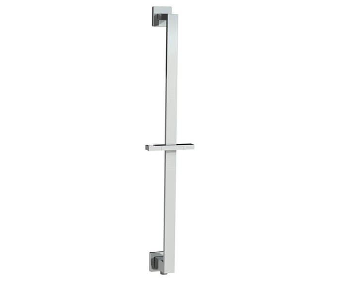MOUNTAIN PLUMBING MT8SRW MOUNTAIN REVIVE 28 3/4 INCH WALL MOUNT RECTANGULAR SHOWER RAIL WITH BOTTOM OUTLET INTEGRAL WATERWAY