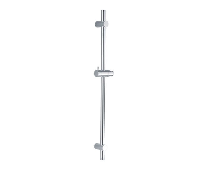 MOUNTAIN PLUMBING MT9SRW MOUNTAIN REVIVE 27 1/4 INCH WALL MOUNT ROUND SHOWER RAIL WITH BOTTOM OUTLET INTEGRAL WATERWAY
