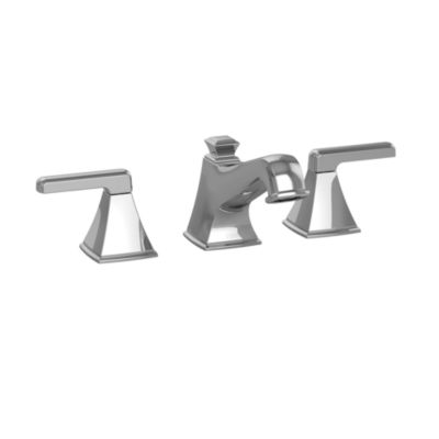 TOTO TL221DD CONNELLY WIDESPREAD BATHROOM FAUCET - FREE METAL POP-UP DRAIN ASSEMBLY WITH PURCHASE