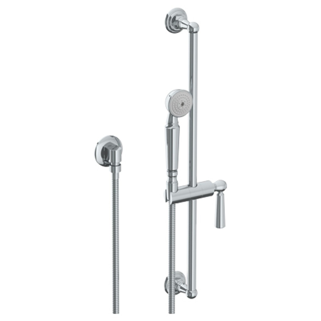 WATERMARK 206-HSPB1 PARIS 23 3/8 INCH POSITIONING BAR SHOWER KIT WITH HAND SHOWER AND 69 INCH HOSE