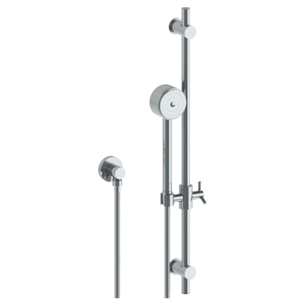 WATERMARK 23-HSPB2 LOFT 27 INCH POSITIONING BAR SHOWER KIT WITH VOLUME HAND SHOWER AND 69 INCH HOSE