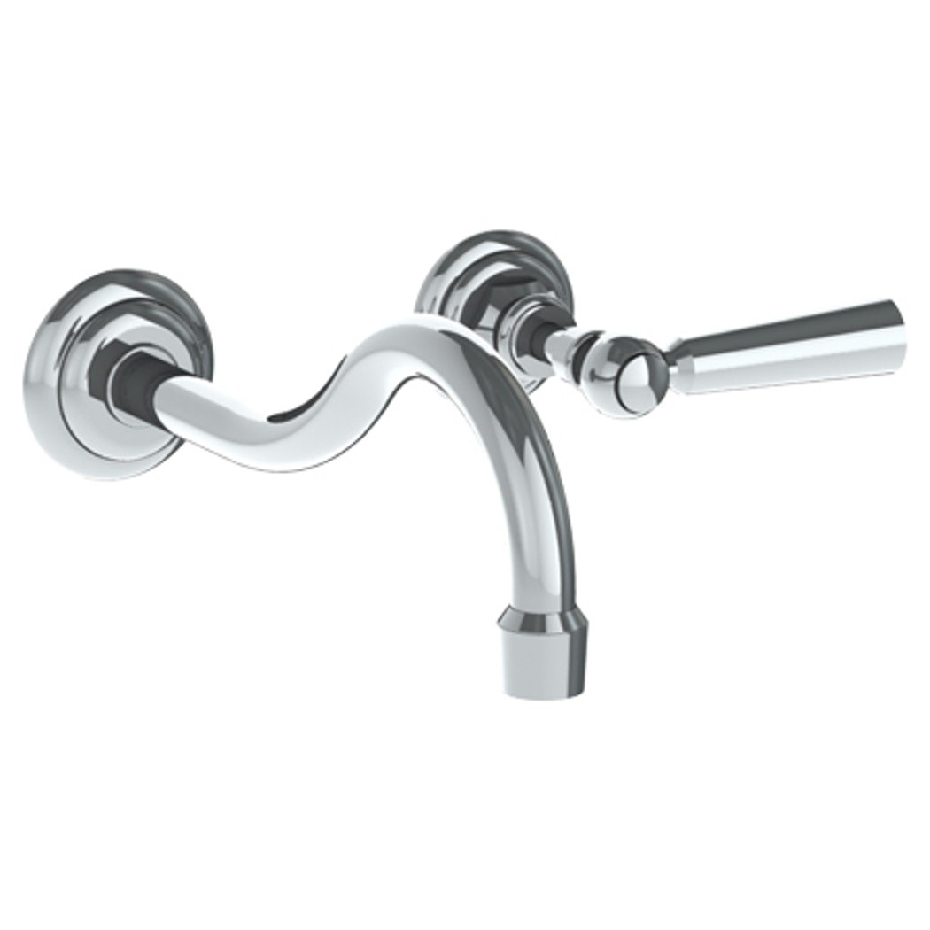 WATERMARK 321-1.2L STRATFORD TWO HOLES WALL MOUNT BATHROOM FAUCET WITH 10 3/4 INCH SPOUT REACH