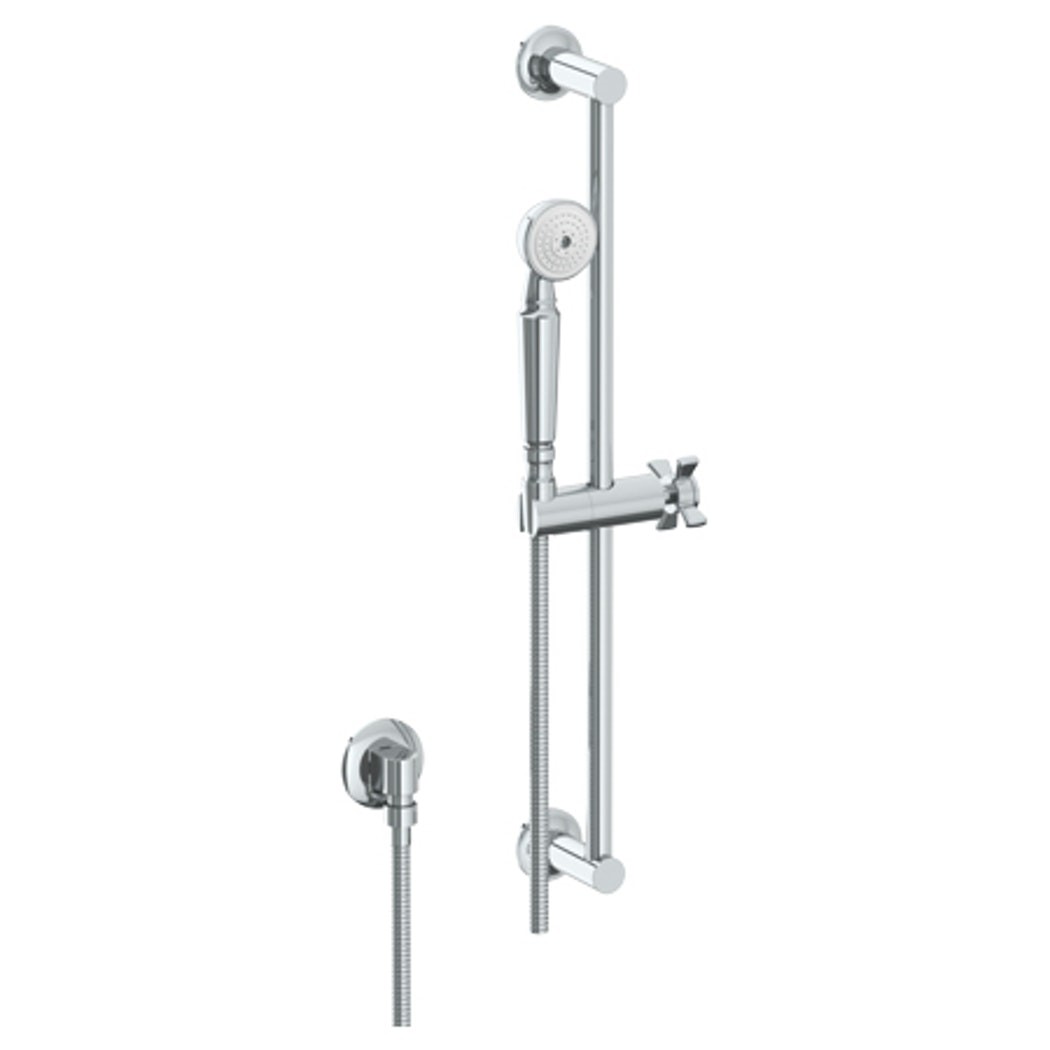 WATERMARK 34-HSPB1 HALEY 21 1/4 INCH POSITIONING BAR SHOWER KIT WITH HAND SHOWER AND 69 INCH HOSE