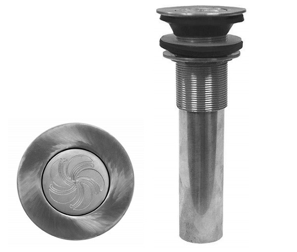 SONOMA FORGE DRAIN-FT 2 1/4 INCH FLIP-TOP DRAIN WITHOUT OVERFLOW