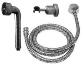 SONOMA FORGE WB-10-255 8 1/4 INCH WALL MOUNT HAND SHOWER KIT WITH WATERBRIDGE STYLE HAND WAND