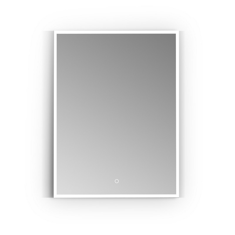 ALTAIR 759024-LED-MC CARSOLI 24 INCH RECTANGLE FRAMELESS SURFACE-MOUNT OR RECESSED LED LIGHTED BATHROOM MEDICINE CABINET