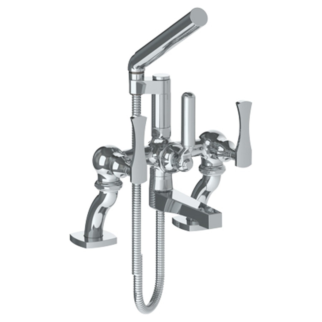 WATERMARK 125-8.2 CHELSEA 15 1/4 INCH TWO HOLES DECK MOUNT EXPOSED TUB FILLER WITH HAND SHOWER