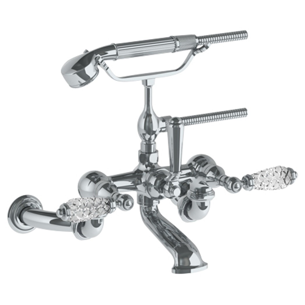 WATERMARK 180-5.2 VENETIAN 10 1/8 INCH TWO HOLES WALL MOUNT EXPOSED TUB FILLER WITH HAND SHOWER