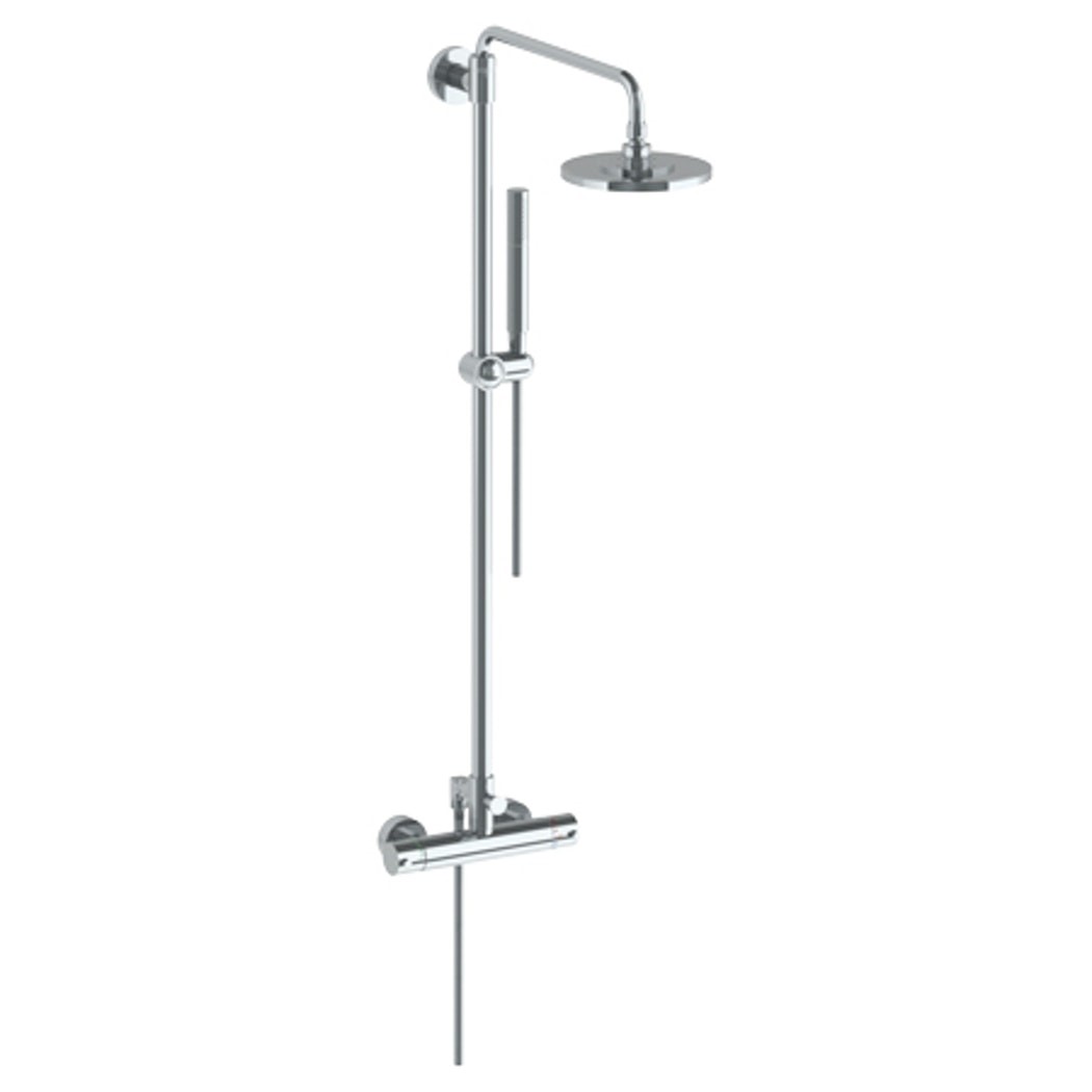 WATERMARK 23-EX3500 LOFT 59 5/8 INCH WALL MOUNT 1/2 INCH EXPOSED THERMOSTATIC SHOWER SYSTEM SET