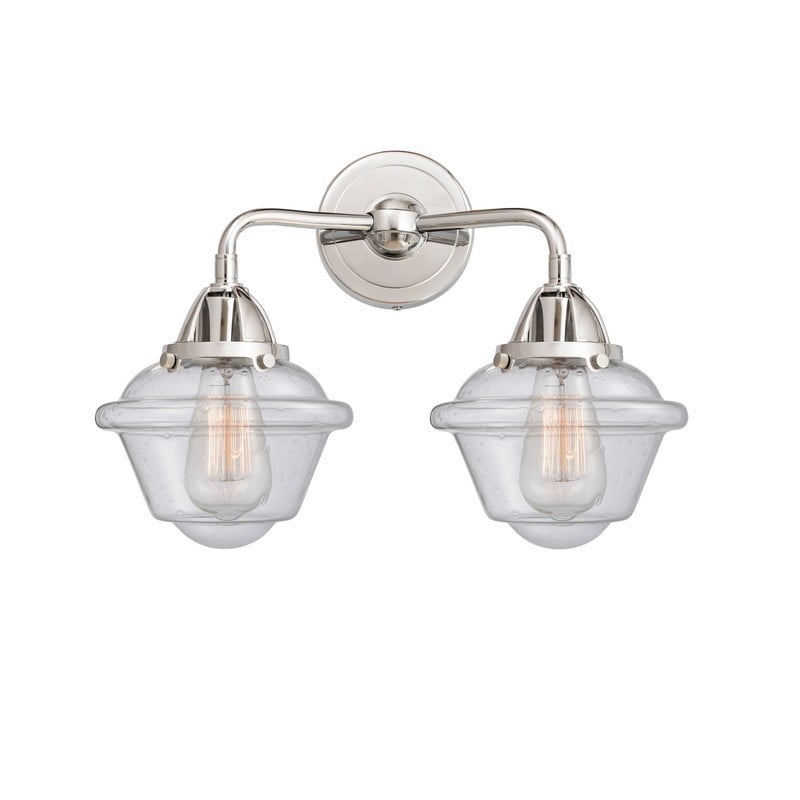 INNOVATIONS LIGHTING 288-2W-G534 OXFORD NOUVEAU 2 15 1/2 INCH 2 LIGHT WALL MOUNT BATH VANITY LIGHT