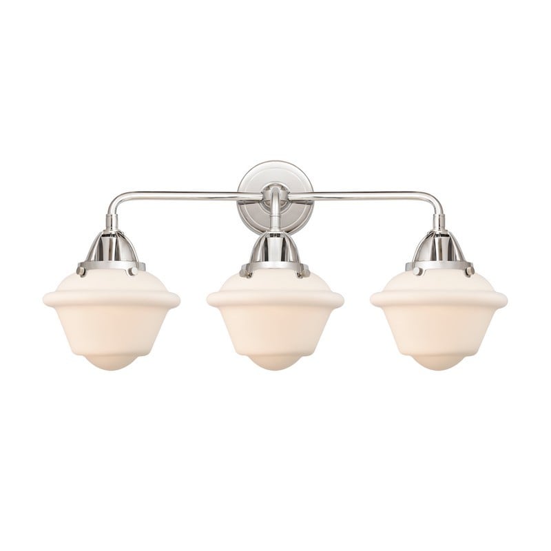 INNOVATIONS LIGHTING 288-3W-G531 OXFORD NOUVEAU 2 25 1/2 INCH 3 LIGHT WALL MOUNT BATH VANITY LIGHT