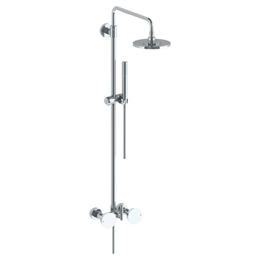 WATERMARK 36-6.1HS ZEN 58 5/8 INCH WALL MOUNT EXPOSED SHOWER WITH HAND SHOWER SET
