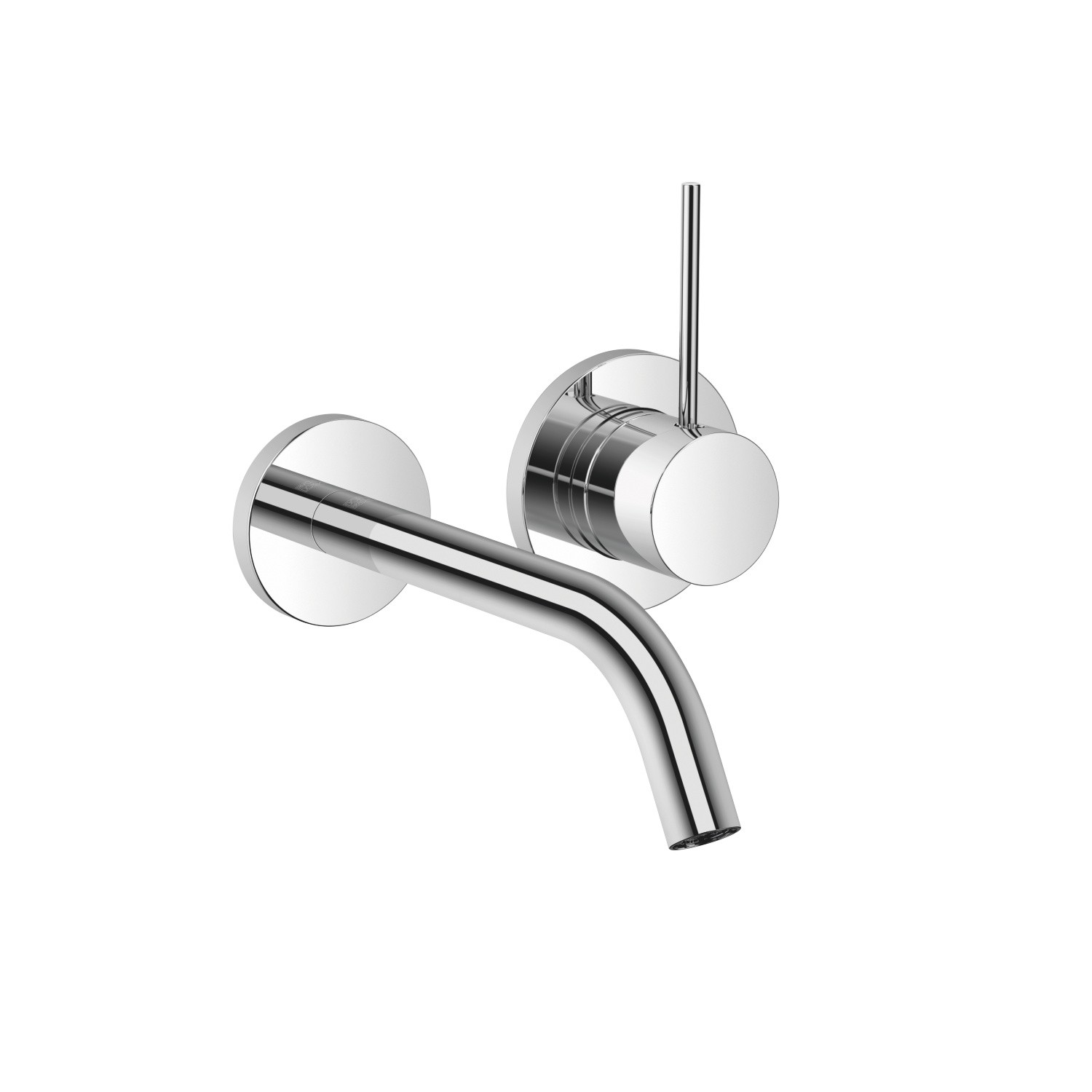 DORNBRACHT 36860662-0010 META SLIM 7 1/2 INCH TWO HOLES WALL MOUNT LAVATORY MIXER WITHOUT DRAIN