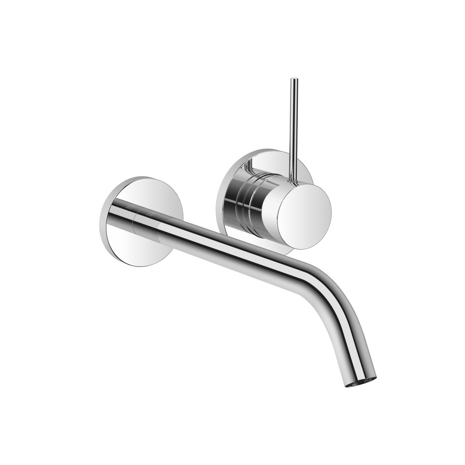 DORNBRACHT 36861662-0010 META SLIM 9 7/8 INCH TWO HOLES WALL MOUNT LAVATORY MIXER WITHOUT DRAIN