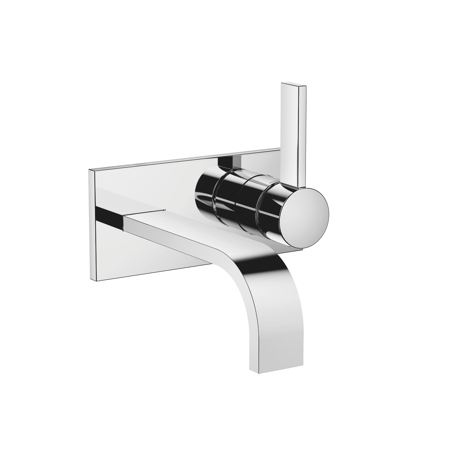 DORNBRACHT 36863782-0010 MEM 7 INCH TWO HOLES WALL MOUNT LAVATORY MIXER WITH COVER PLATE WITHOUT DRAIN