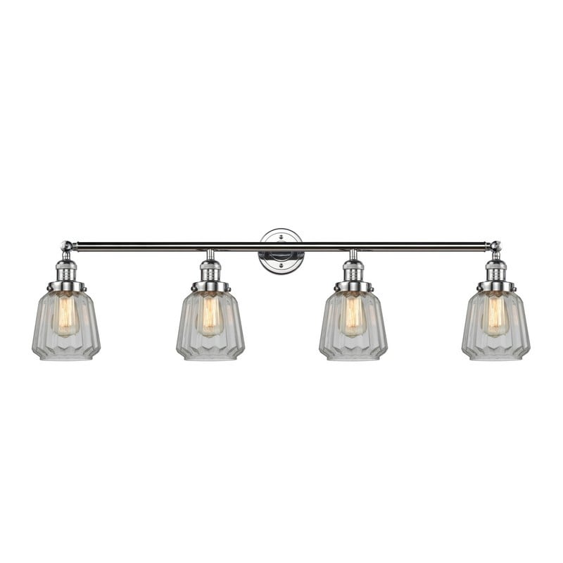 INNOVATIONS LIGHTING 215-G142 CHATHAM FRANKLIN RESTORATION 42 1/4 INCH 4 LIGHT WALL MOUNT BATH VANITY LIGHT