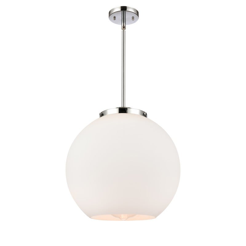 INNOVATIONS LIGHTING 221-1S-G121-16 ATHENS BALLSTON 15 3/4 INCH 1 LIGHT CEILING MOUNT PENDANT