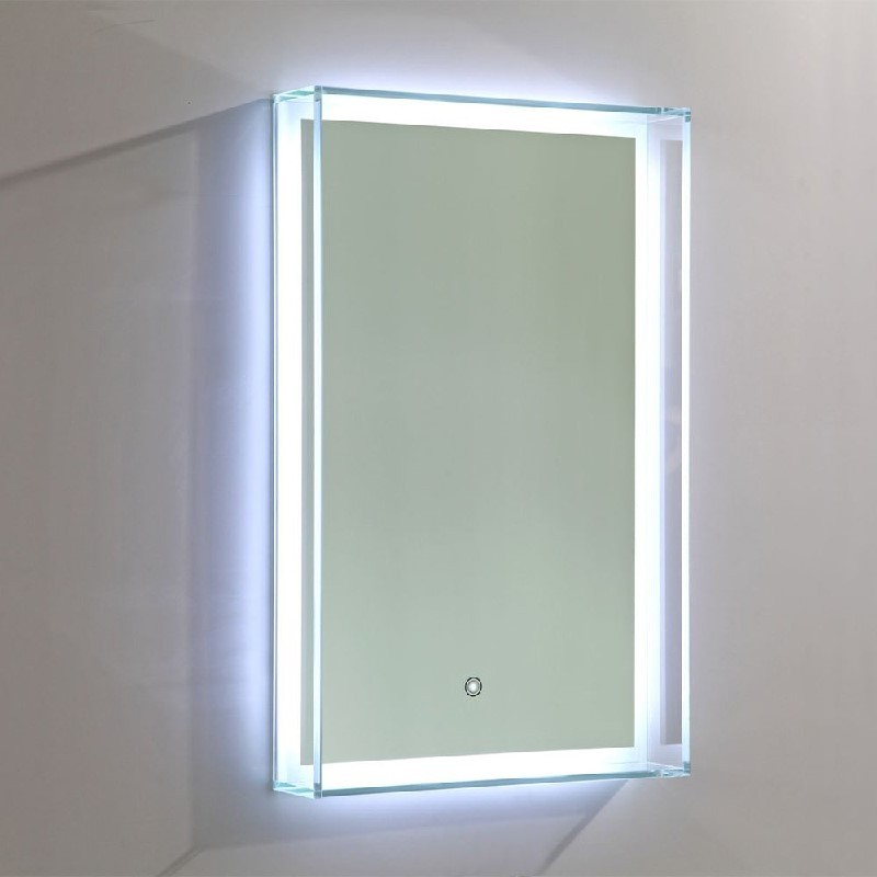 VANITY ART VA22SS 20 INCH WALL MOUNTED LED BATHROOM MIRROR WITH TOUCH SENSOR