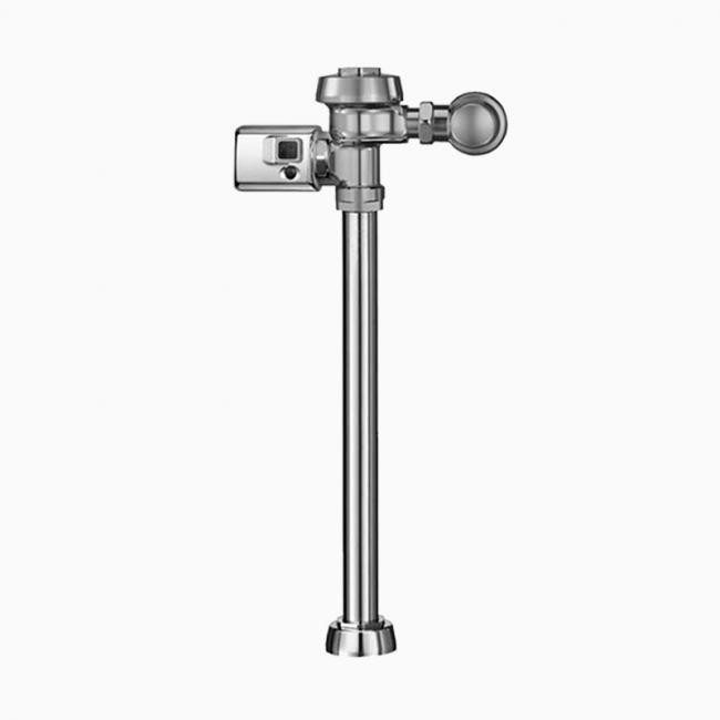 SLOAN 3010340 ROYAL 115 SMO M 3.5 GPF TOP SPUD SINGLE FLUSH BATTERY EXPOSED SENSOR WATER CLOSET FLUSHOMETER WITH ELECTRICAL OVERRIDE - POLISHED CHROME