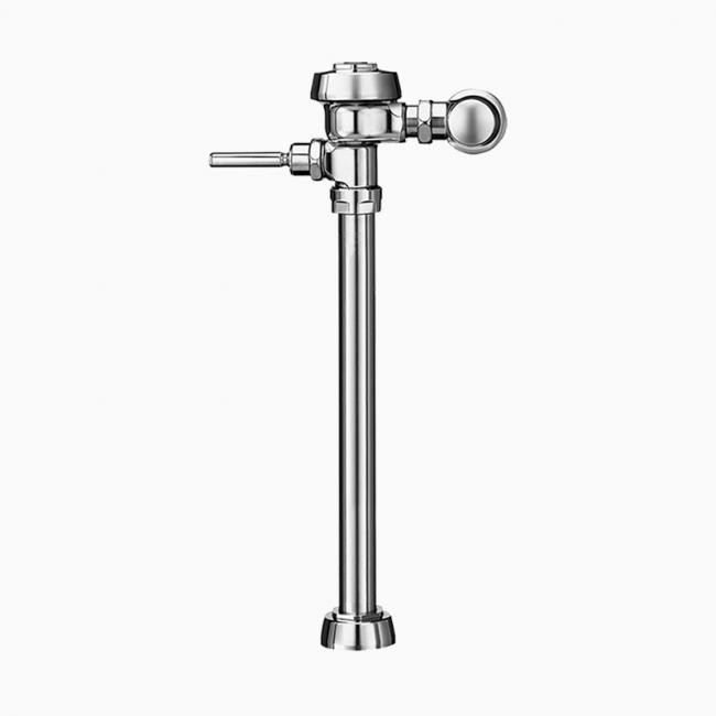 SLOAN 3010428 ROYAL 116 H 3.5 GPF TOP SPUD SINGLE FLUSH EXPOSED MANUAL WATER CLOSET FLUSHOMETER WITH FRONT OF VALVE HANDLE - POLISHED CHROME