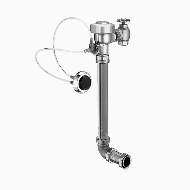 SLOAN 3787924 952-1.6-DFB 2-10 3/4 LDIM MBFW 1.6 GPF REAR SPUD SINGLE FLUSH CONCEALED MANUAL WATER CLOSET HYDRAULIC FLUSHOMETER WITH DUAL FILTERED FIXED BYPASS DIAPHRAGM - ROUGH BRASS