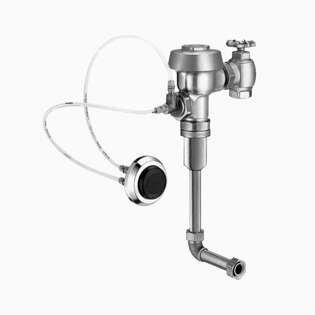 SLOAN 3915507 ROYAL 995-1 2-10 3/4 LDIM FW 1.0 GPF TOP SPUD SINGLE FLUSH CONCEALED MANUAL URINAL HYDRAULIC FLUSHOMETER WITH FIXTURE WALL ACTUATOR - ROUGH BRASS