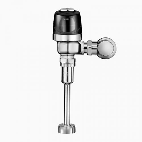 SLOAN 3790032 8180 DFB 3.5 GPF TOP SPUD SINGLE FLUSH EXPOSED SENSOR URINAL FLUSHOMETER WITH DUAL-FILTERED FIXED BYPASS DIAPHRAGM - POLISHED CHROME