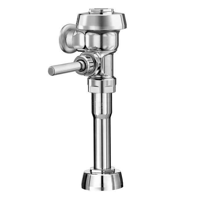 SLOAN 3018018 ROYAL 125-1.6 U 1.6 GPF TOP SPUD SINGLE FLUSH EXPOSED MANUAL WATER CLOSET FLUSHOMETER WITH 1 1/4 INCH FLUSH CONNECTION - POLISHED CHROME