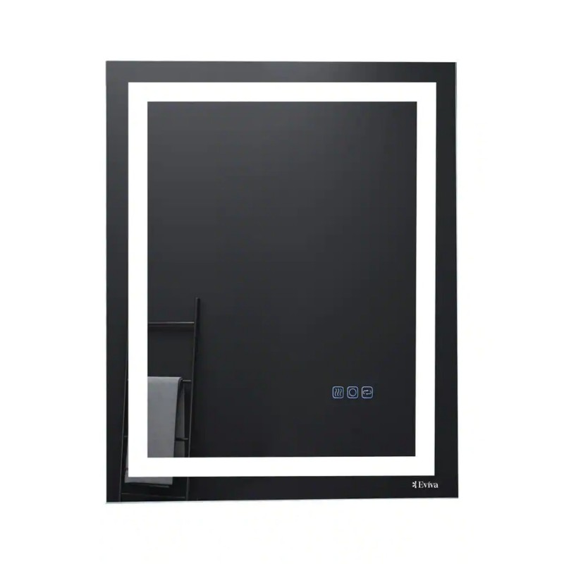 EVIVA EVMR52-24X30-LED 24 X 30 INCH WALL-MOUNTED LED MIRROR