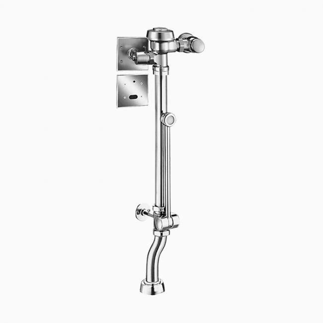 SLOAN 3459600 ROYAL BPW 1150-1.6 ESS 1.6 GPF TOP SPUD SINGLE FLUSH EXPOSED SENSOR HARDWIRED WATER CLOSET BEDPAN WASHER FLUSHOMETER WITH ELECTRICAL OVERRIDE - POLISHED CHROME