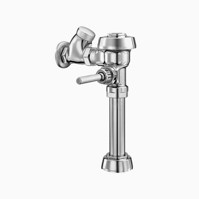 SLOAN 3910003 ROYAL 100-1.6 I 1.6 GPF TOP SPUD SINGLE FLUSH EXPOSED MANUAL WATER CLOSET FLUSHOMETER WITH RIGHT OF VALVE HANDLE - POLISHED CHROME