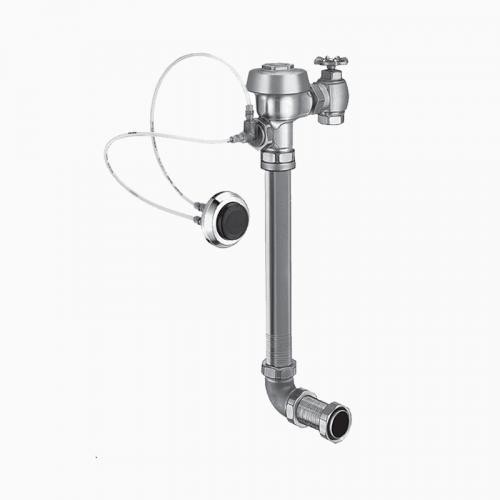 SLOAN 3914802 ROYAL 952-3.5 2-10 3/4 LDIM E 3.5 GPF TOP SPUD SINGLE FLUSH CONCEALED MANUAL WATER CLOSET HYDRAULIC FLUSHOMETER WITH 1 INCH STRAIGHT CONTROL STOP - ROUGH BRASS