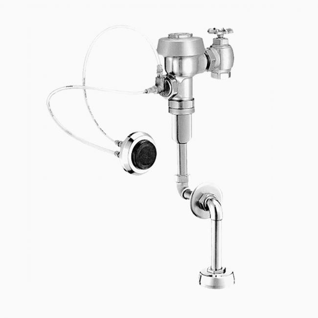 SLOAN 3915505 ROYAL 997 2-10 3/4 LDIM L/STOP 1.5 GPF TOP SPUD SINGLE FLUSH CONCEALED MANUAL URINAL HYDRAULIC FLUSHOMETER WITH LESS CONTROL STOP - ROUGH BRASS