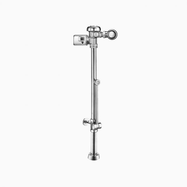 SLOAN 3789633 BPW 1100-1.6 DFB SMO 1.6 GPF TOP SPUD SINGLE FLUSH EXPOSED SENSOR WATER CLOSET BEDPAN WASHER FLUSHOMETER WITH DUAL-FILTERED FIXED BYPASS DIAPHRAGM AND ELECTRICAL OVERRIDE - POLISHED CHROME