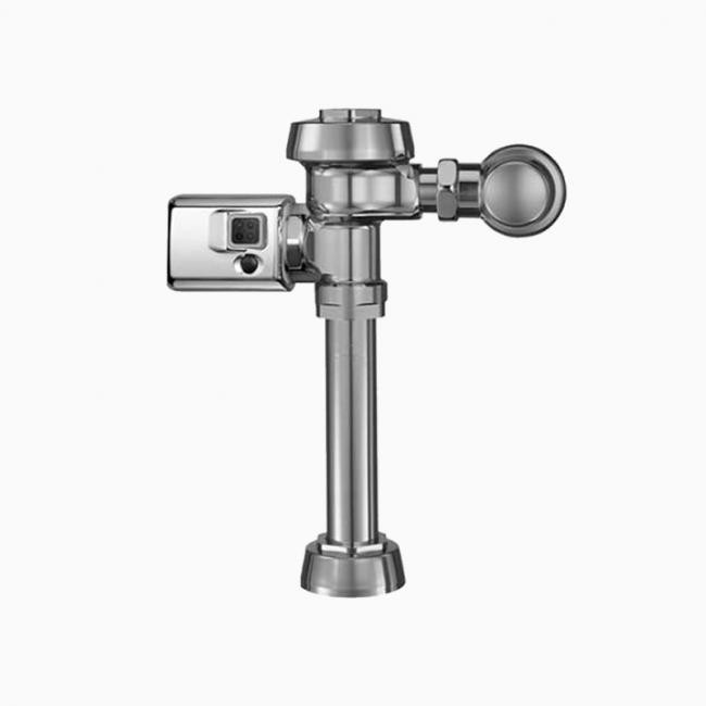 SLOAN 3910151 ROYAL 110 SMO 3.5 GPF TOP SPUD SINGLE FLUSH BATTERY EXPOSED SENSOR WATER CLOSET FLUSHOMETER WITH ELECTRICAL OVERRIDE - POLISHED CHROME