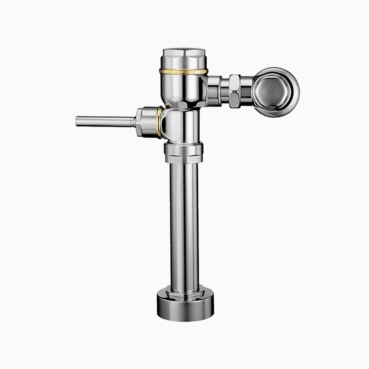 SLOAN 3320004 CROWN II 111 PVDSF 1.6 GPF TOP SPUD SINGLE FLUSH EXPOSED MANUAL WATER CLOSET FLUSHOMETER - BRUSHED STAINLESS