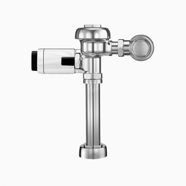 SLOAN 3780051 111-1.28 DFB SFSM 1.28 GPF TOP SPUD SINGLE FLUSH EXPOSED SENSOR WATER CLOSET FLUSHOMETER WITH DUAL-FILTERED FIXED BYPASS DIAPHRAGM - POLISHED CHROME