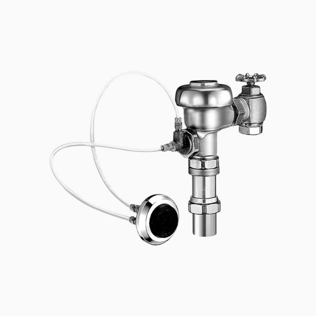 SLOAN 3787900 950-1.6 DFB 1.6 GPF SINGLE FLUSH CONCEALED MANUAL WATER CLOSET HYDRAULIC FLUSHOMETER WITH DUAL-FILTERED FIXED BYPASS DIAPHRAGM - ROUGH BRASS