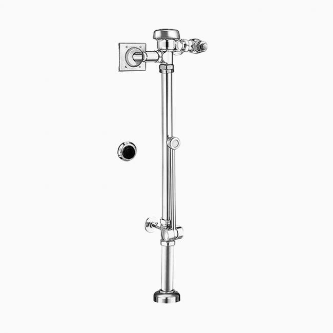 SLOAN 3789790 BPW 9000 1.6 GPF TOP SPUD SINGLE FLUSH EXPOSED MANUAL WATER CLOSET BEDPAN WASHER OR HYDRAULIC FLUSHOMETER - POLISHED CHROME