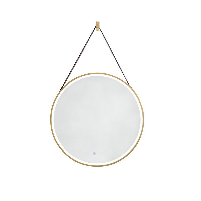 JAMES MARTIN 911-M27.6-BGD ANNAPOLIS 27 INCH MIRROR IN BRUSHED GOLD