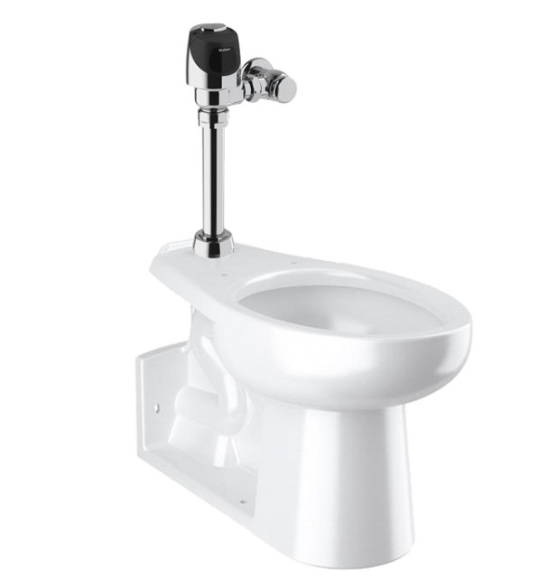 SLOAN 22201100 WETS2220.1100 ST-2229 WATER CLOSET AND ECOS 8111 FLUSHOMETER